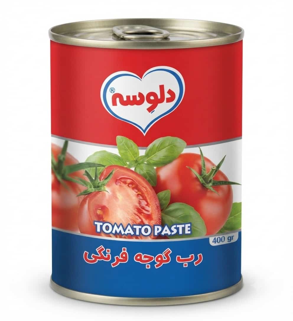 رب گوجه فرنگی دلوسه با رایحه طبیعی و مزه ای متفاوت